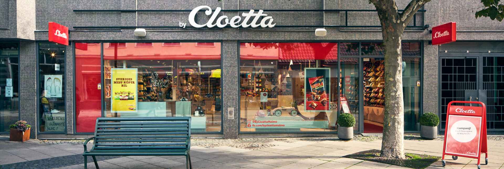 Cloettas butik i Malmö