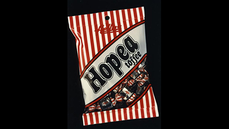 Hopea Toffee karkkipussi